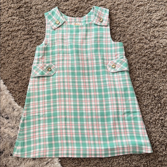 Beaufort Bonnet Putney Plaid Jumper Dress - Picture 2 of 5